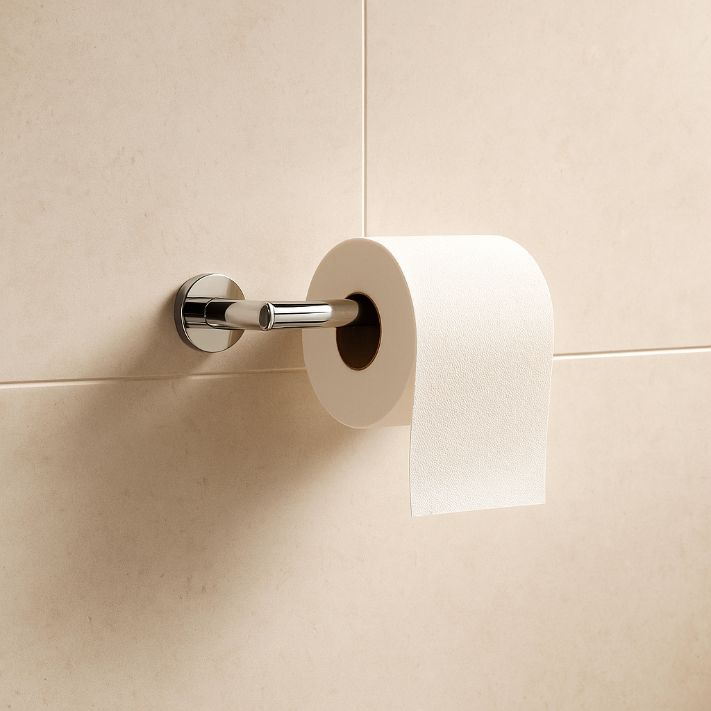 Chrome Toilet Roll Holder