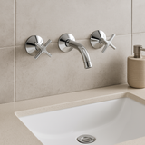 Cross Handle Bath Set