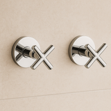 Cross Handle Wall Top Assemblies