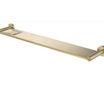 DG-5090-2 Brushed Gold Stainless Steel Shelf – 600mm wall-mounted shelf for modern bathrooms.