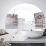 Delight 1780mm Freestanding Bath – Luxurious Deep Oval Tub in Gloss Finish