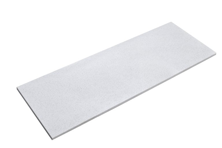 Duplex 520mm Wall Hung Vanity 1500mm – Grooved Panel Design with Organisers