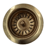 DG-BA1 Gold Basket Waste – Premium brass with a gold finish for a luxurious bathroom drainage solution.
