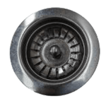 Gunmetal Basket Waste UN-BA1 – Basin drainage solution with a sleek gunmetal finish.