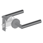 Gunmetal Door Handle JD-MH600BS – Modern U-shaped door pull handle with a durable gunmetal finish.
