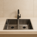 Cordoba Gunmetal Double Bowl Sink