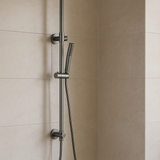 Cordoba Gunmetal Dual Shower with Diverter