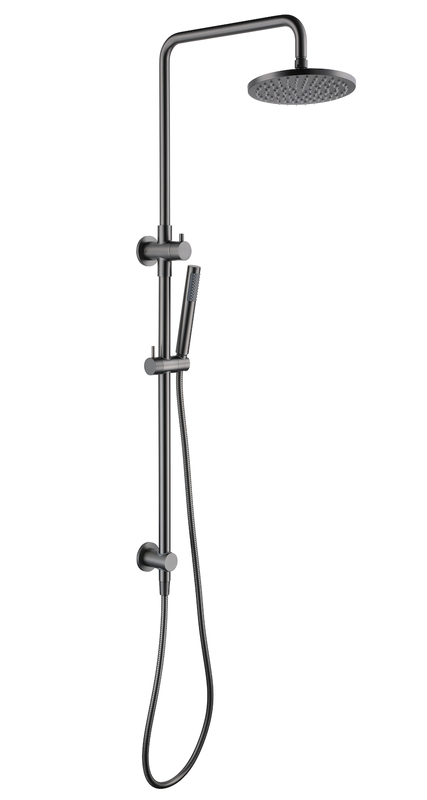Cordoba Gunmetal Dual Shower with Diverter