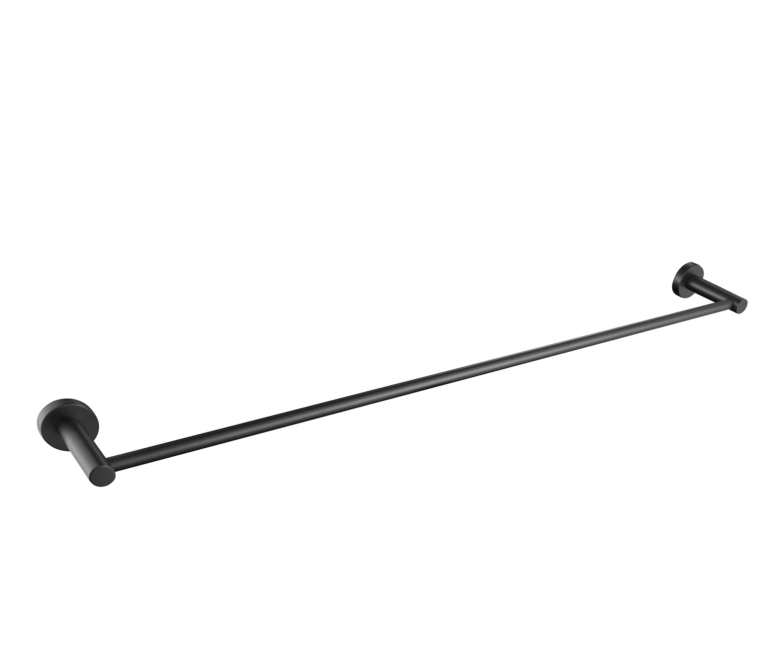 Cordoba Gunmetal Single Towel Rail 750mm