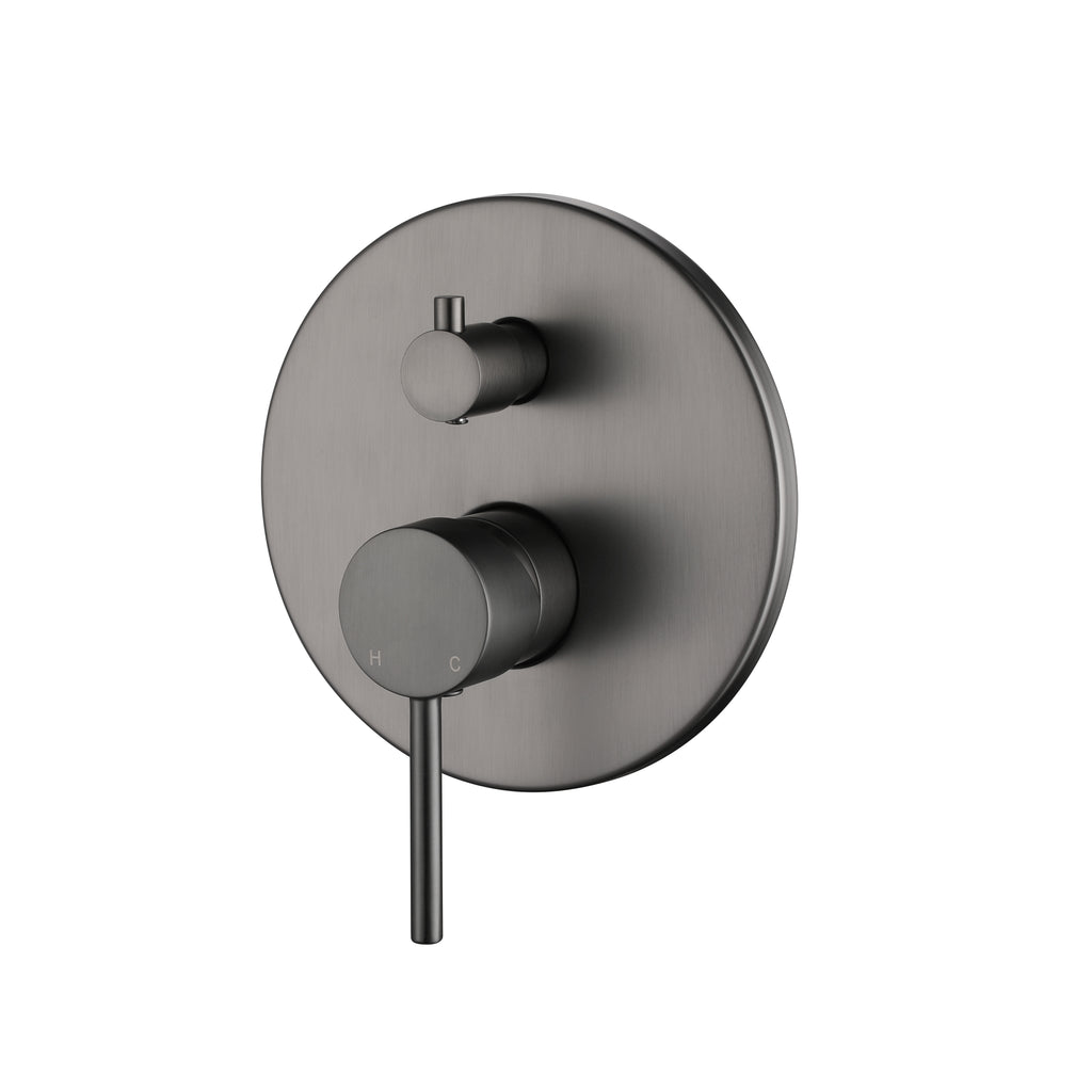 Cordoba Gunmetal Wall Mixer with Diverter