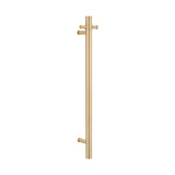 Marbella Heated Towel Rail 900mm – Brushed Gold