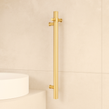 Marbella Heated Towel Rail 900mm – Brushed Gold