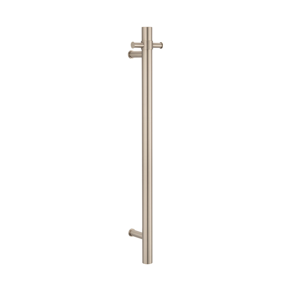 Valencia Heated Towel Rail 900mm – Brushed Nickel