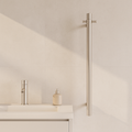 Valencia Heated Towel Rail 900mm – Brushed Nickel