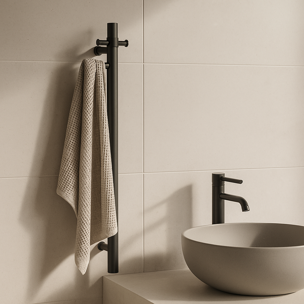 Cordoba Heated Towel Rail 900mm – Gunmetal