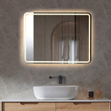 Lumi LED Mirror – Touchless, Backlit Bathroom Mirror