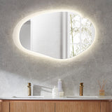 Lustra LED Mirror – 1100mm Acrylic Frame Mirror | Touchless, Backlit & Demister