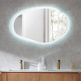 Lustra LED Mirror – 1100mm Acrylic Frame Mirror | Touchless, Backlit & Demister