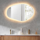 Lustra LED Mirror – 1100mm Acrylic Frame Mirror | Touchless, Backlit & Demister