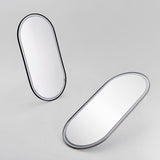 Montego LED Mirror – Wall-Hung Bathroom Mirror with Matt Black or Chrome Frame