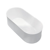 Nevada-170 Freestanding Acrylic Bath – 1700mm Gloss White Modern Oval Tub (Coming May 2025)