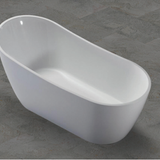 Nova 1700mm Freestanding Bath – Luxurious Deep Soaking Tub in Gloss White