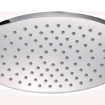 SPV-2517 Oval Shower Head – Modern Chrome Showerhead with 9L/min Flow and WELS 3 Star Rating