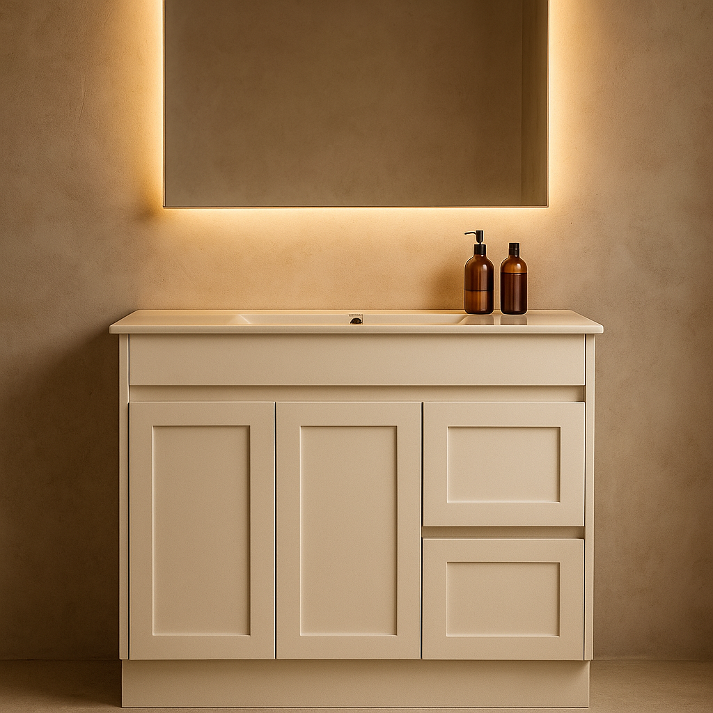 Quinn 900W Freestanding 460mm Vanity Modern European Design