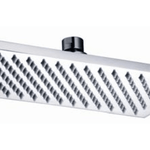 SPW-2515 Rectangular Shower Head – Modern Stainless Steel Showerhead with WELS 3 Star Rating