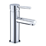 TK70A Round Basin Mixer – 35mm cartridge chrome bathroom mixer for modern basin setups.