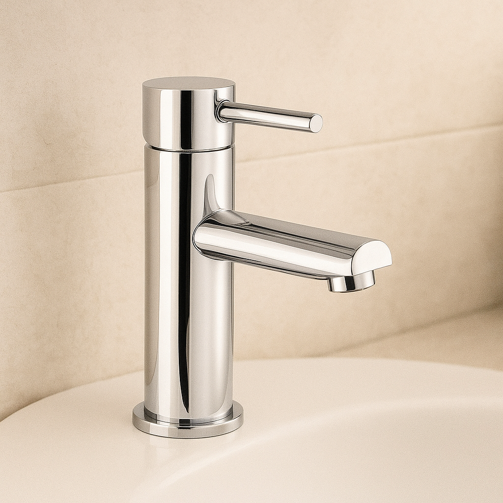 Round Basin Mixer 35mm cartridge