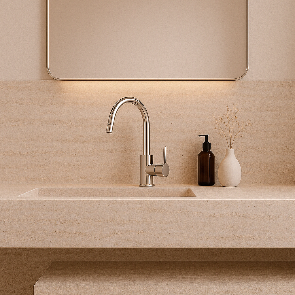 Round Kitchen/Laundry Mixer