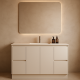 Sammy 1200W Freestanding 460mm  Vanity – Gloss or Matt 2-Pack Finish with Soft Close Drawers