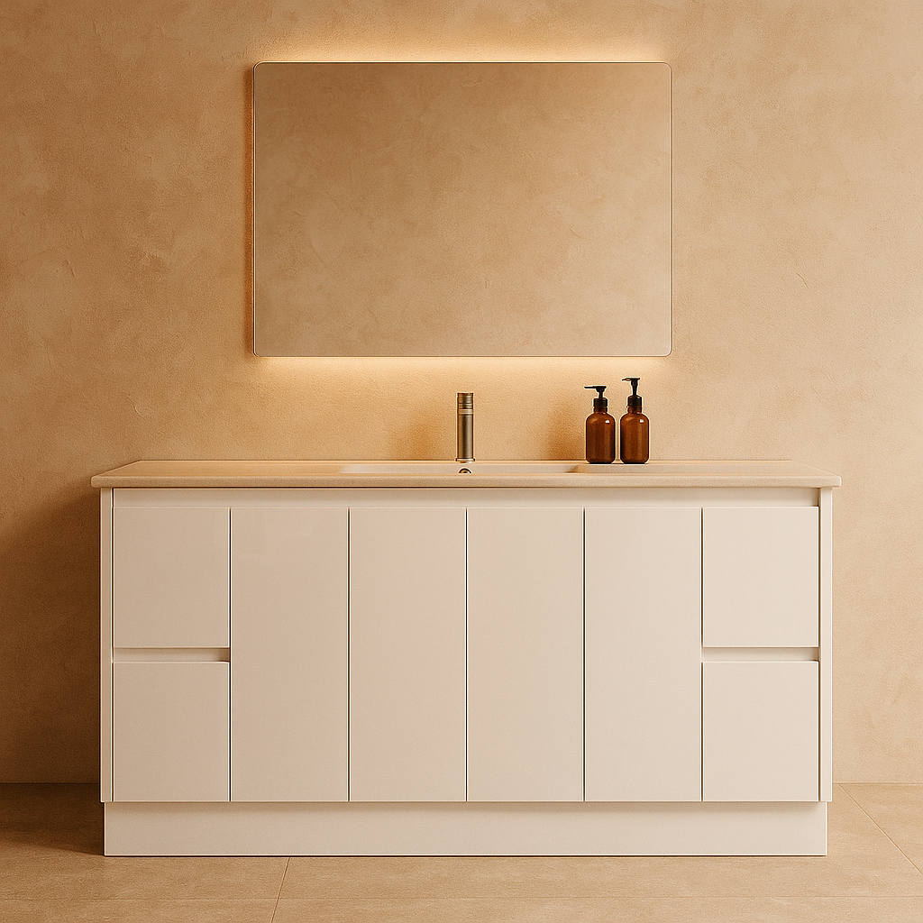 Sammy 1800W Freestanding 460mm  Vanity – Gloss or Matt 2-Pack Finish with Soft Close Drawers