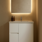 Sammy 750W Freestanding 460mm  Vanity – Gloss or Matt 2-Pack Finish with Soft Close Drawers