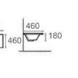 Ceramic Vanity Basin – Wide with Single Tap Hole and Wave Bowl Design 1500mmx460mmx200mm