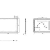 Lumi LED Mirror – Touchless, Backlit Bathroom Mirror