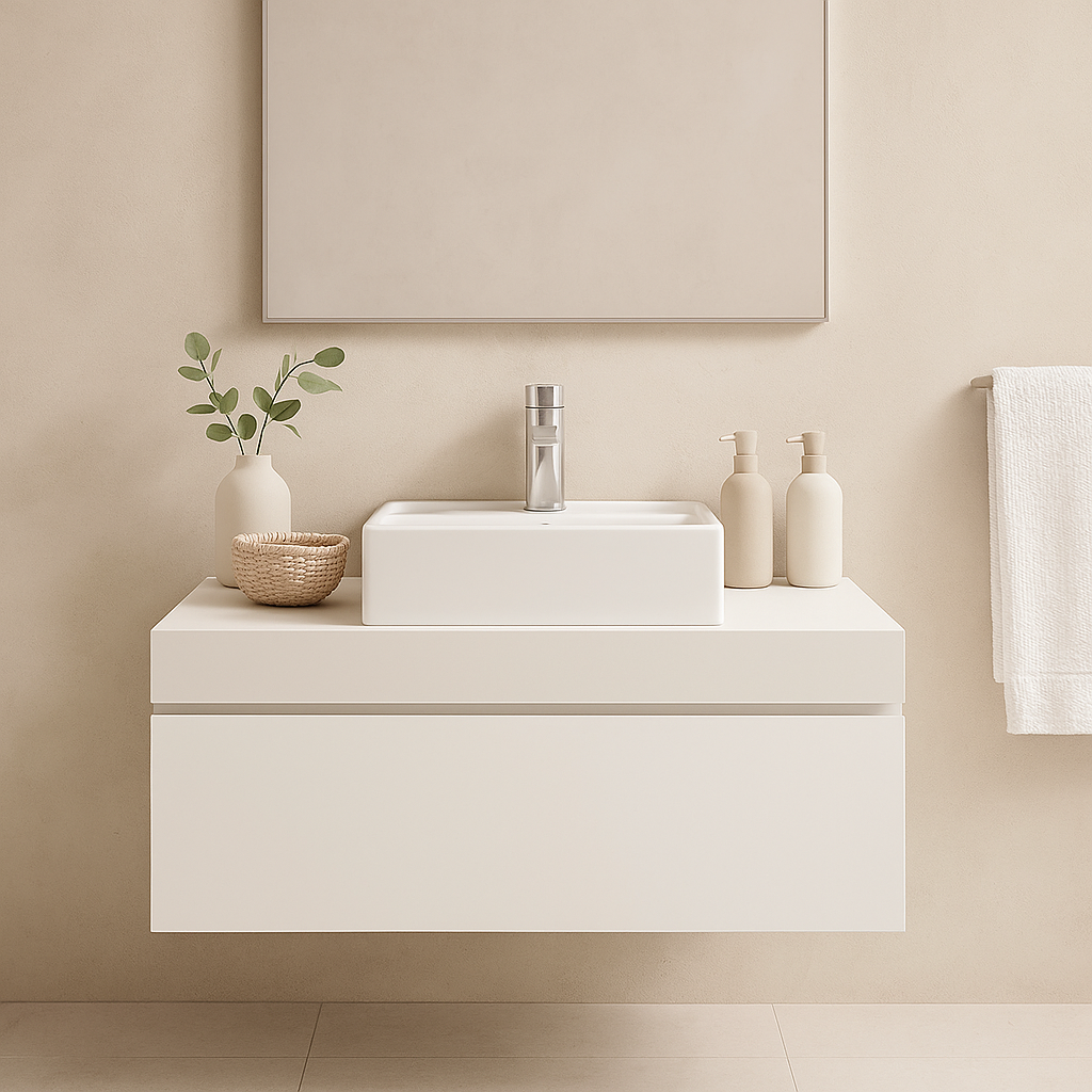 Semi Recessed Basin 500*480*140