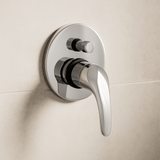 Solid Handle Wall Mixer with Diverter (35mm)