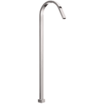 TFM-717 Square Floor Bath Spout – Modern Freestanding Stainless Steel Bath Spout with Twist-Screw Installation