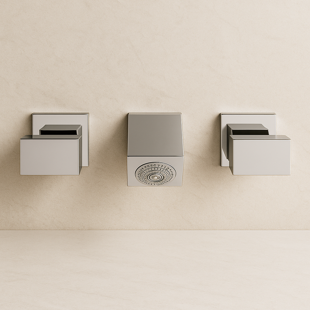 Square Handle Shower Set