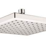 SHD-1004 Square Shower Head – Polished chrome 225x225mm square showerhead for a luxurious and efficient shower experience.
