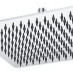 SHD-1010 Square Shower Head – Polished chrome 300x300mm square showerhead offering efficient and luxurious shower performance.