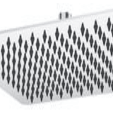 SHD-1010 Square Shower Head – Polished chrome 300x300mm square showerhead offering efficient and luxurious shower performance.