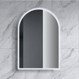 Tasman LED Mirror – 900mm Copper-Free Backlit Mirror with Touchless Sensor (Natural Timber or Matt White)