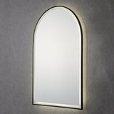 Tasman LED Mirror – Framed Wall-Hung Bathroom Mirror with Backlit Touch Sensor