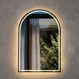 Tasman LED Mirror – Framed Wall-Hung Bathroom Mirror with Backlit Touch Sensor