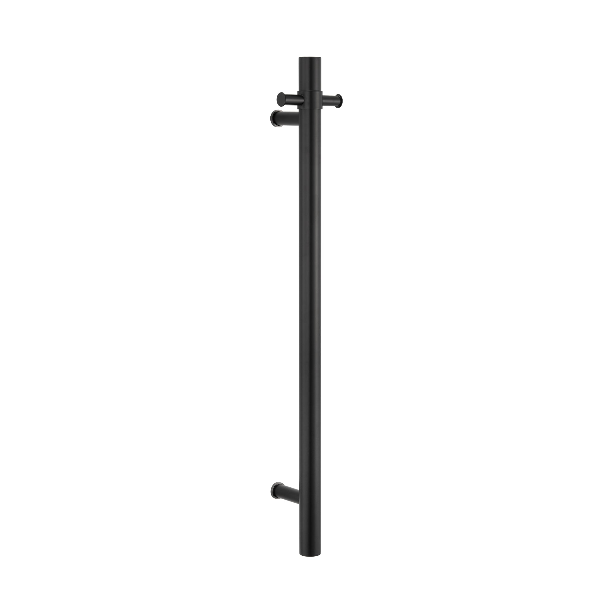 Vertical Heated Towel Rail 900mm – Matte Onix Black