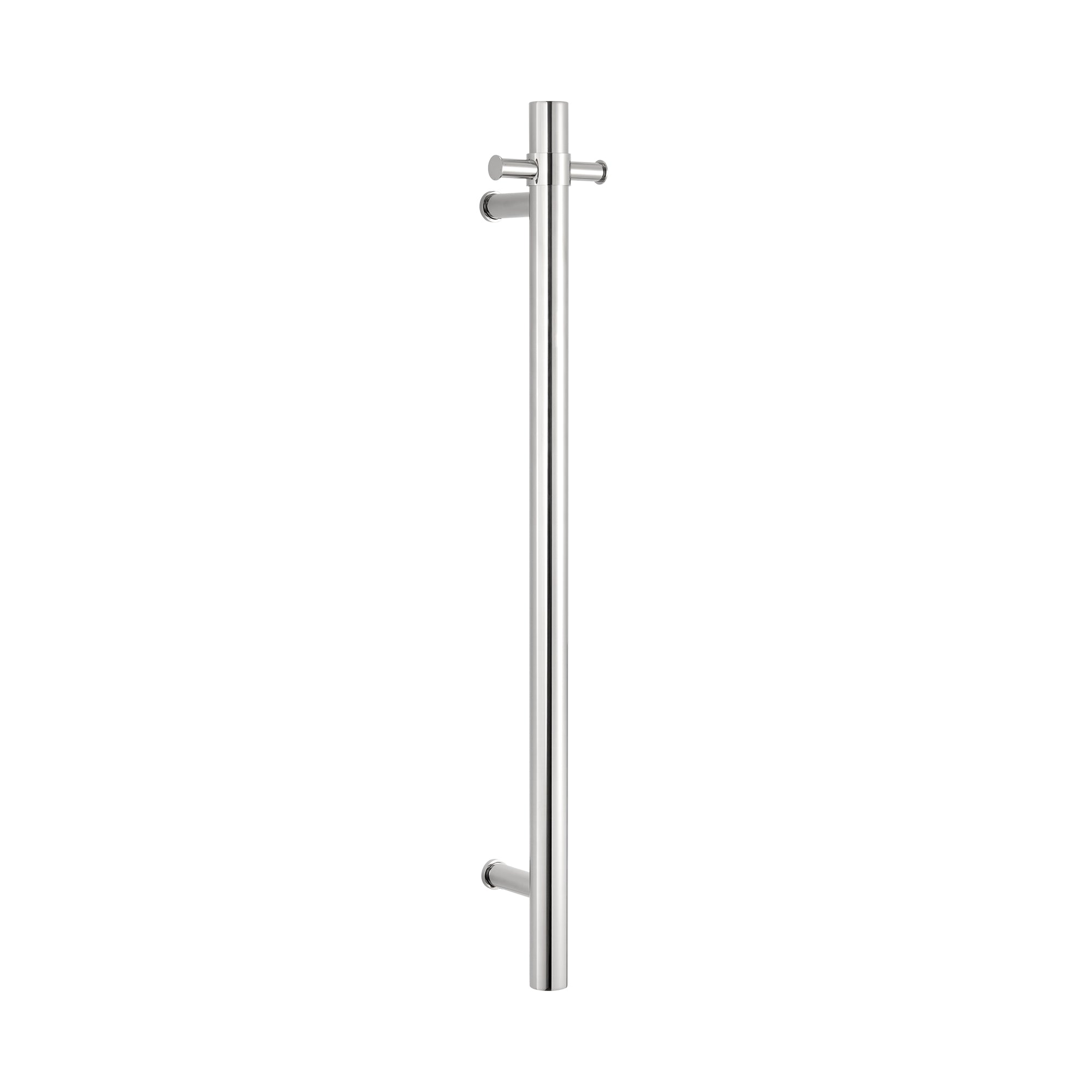 Vertical Heated Towel Rail 900mm – Polished Chrome