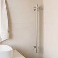Vertical Heated Towel Rail 900mm – Polished Chrome